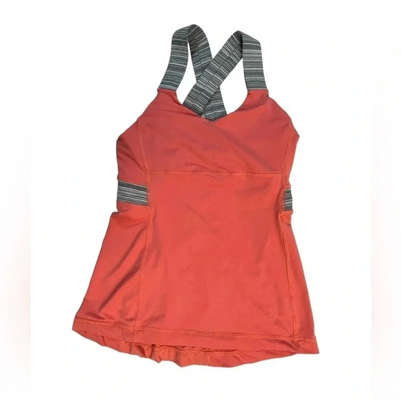Lululemon Coral Push  Your Limits Tank Top Size 6 - Picture 2 of 9